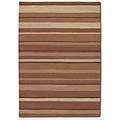 Couristan Super Indo-colors 4 X 6 Brirlle Bark Area Rugs