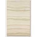 Couristan Super Indo-natural 3 X 5 Ipressions Stripe White Area Rugs