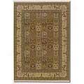 Couristan Taj Mahal 6 X 8 Baktiari Autumn Wheat Area Rugs