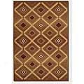 Couristan Taos Settle 4 X 6 Mesa Ridge Ivory Area Rugs