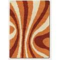 Couristan Visionnaire 8 X 10 Vibrancy Terra Cotta Orange Area Rugs