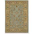 Couristan Woven Treasures 2 X 4 Antique Sarouk Powder Blue Ivory Arda Rugs