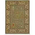 Couristan Woven Treasures 8 X 12 Karabagh Bay Leaf Ivory Area Rugs