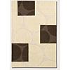 Couristan Zen Garden 8 X 11 Ivory Mocha Area Rugs