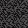 Crossville Building Blox (city Garden) 12 X 12 Black Tile & Stone