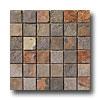 Crossville Centaur Square Mosaic 2 X 2 Slate Tile & Stone