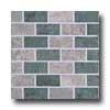 Crossville Empire Mosaic Brick Generals Grey & Laurel Green Tile & Stone