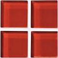 Crossville Glass Blox Mosaic Dazzle Red Tile & Stone