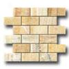 Crossville Pegasus Brick Mosaic 2 X 4 Honey Onyx Tile & Stone