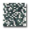 Crossville Phoenix Mixed Stone Mosaic White/grsy/green Tile & Stone