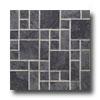 Daltile Continental Slate Mosaic Block Random Asian Black Tile & Stone