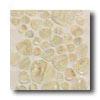 Daltille Glass Pebbles Mosaic Ivory Iridescent Tile & Stone