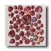 Daltile Glass Pebbles Mosaic Scarlet Iridescent Tile & Stone