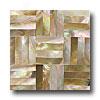 Daltile Ocean Jewels 2 X 2 Basketweave Brown Lip Basketweave Tile & Stone