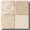 Daltile Tumbled Natural Stone 4 X 4 Mediterranean Ivory Tile & Stone