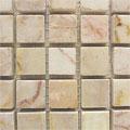 Diamond Tech Glass Marble Series Polished Mosaic Amber Rouge Tile & Stone