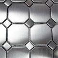 Diamond Tech Glass Metal Series Mosaic Octagon Dots Tile & Stone