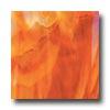 Diamond Tech Glass Stained Glass 2 X 6 Bright Orange Opalescent Tile & Stone