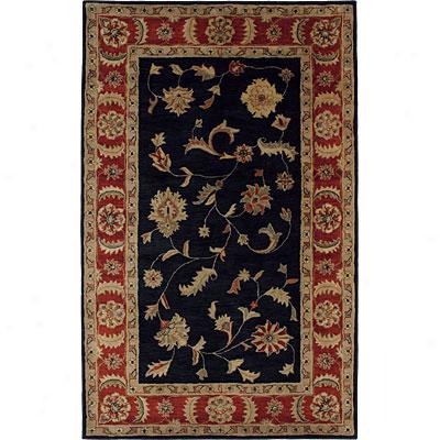 Dynamic Rugs Charisma 5 X 8 Black Red Area Rugs