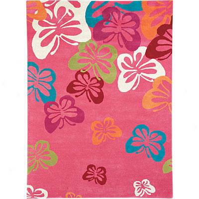 Dynamic Rugs Fantasia 5 X 8 Light-pink Area Rugs