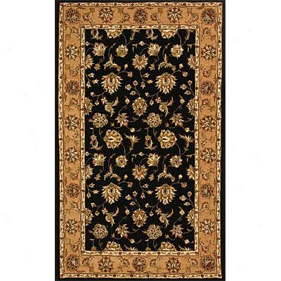 Dynamic Rugs Jewel 10 X 14 Black Camel Area Rugs