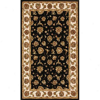 Dynamic Rugs Jewel 7 X 10 Black Beige Area Rugs