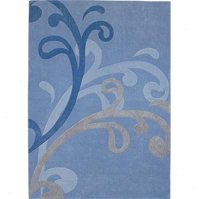 Dynamic Rugs Mystique 5 X 8 Blue Area Rugs