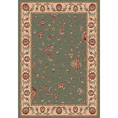 Dynamic Rugs Radiance 8 X 11 Olive Area Rugs