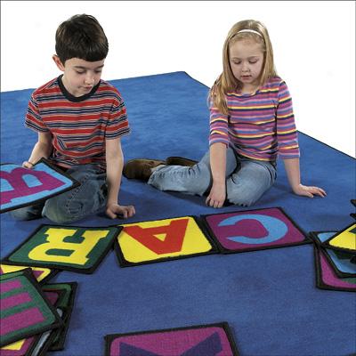 Flagship Carpets Building Blocks 1 X 1 Building Blocks Area Rugs