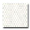 Florida Tile Pierta Art Mosaics Hexagon Honed China White Tile & Stone