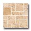 Florida Tile Pietra Art Stone Roman Pattern Mosaic Yellow Tile & Stone