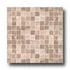 Florida Tile Stpnehenge Inlaid 5/8 X 5/8 Mosaic Noce Tile & Stone