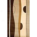 Foreign Accents Bistro Loft 8 X 11 Bistro Brown Area Rugs