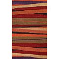 Foreign Accents Festival Waves 8 X 10 Multi Colored Area Rugs