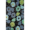 Foreign Accents Festival Dkts 5 X 8 Black Area Rugs