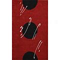 Foreign Accents Festival Multi Colored 5 X 8 Red Area Rugs