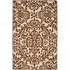 Harounian Rugs International Damask 8 X 10 Ivory/br0wn Area Rugs