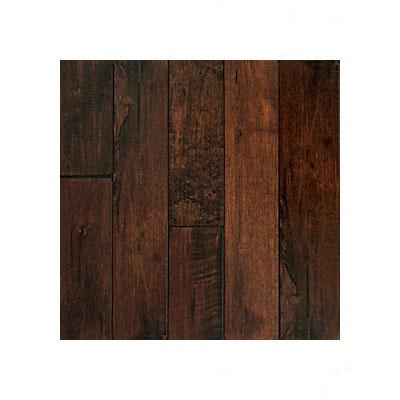 Harris Woods Rocky Mountain Handscraped 2 1/4 Cappucino Maple Hardwood Flooring