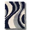 Hellenic Rug Imports, Inc. Ulttimate Lava Shag 4 X 6 Black Area Rugs