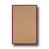 Hellenic Rug Imports, Inc. Jute 2 X 8 Red Area Rugs