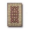 Hellenic Rug Imports, Inc. Twisted Wonders 9 X 12 Empire Burgundy Area Rugs