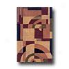 Hellenic Rug Imports, Inc. Torino 4 X 6 Geometric Multi Pumpkin Area Rugs