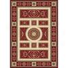 Home Dynamix Regency 8 X 8 Round Red 8307 Area Rugs