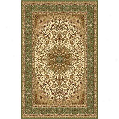 Home Dynamix Regenncy 9 X 12 Ivory/green Border 8301 Area Rugs