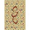 Homd Dynamix Roywlty 5 X 7 Ivory 4l003 Area Rugs