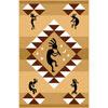 Home Dynamix Zone 4 X 5 Ebony 311 Region Rugs