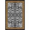 Home Dynamix Zone 4 X 5 Ebony 75 Area Rugs