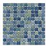 Interceramic Intertech Color Line Mix Mosaic 1 X 1 Grren/blue Tile & Stone