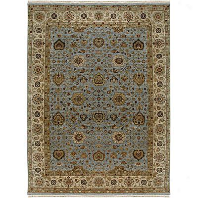 Jaipur Rugs Inc. Biscayne 6 X 9 Tessa Soft Blue Dark Ivory Area Rugs