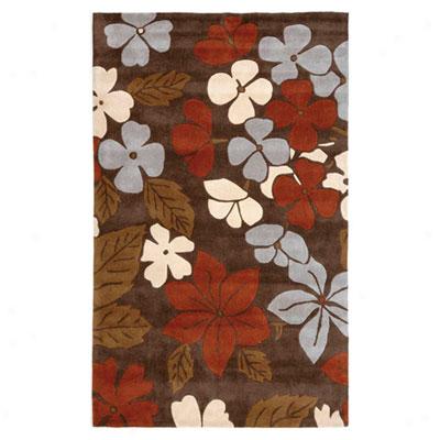 Jaipur Rugs Inc. Fusion 4 X 6 Polynesian Punch Brown/rust Area Rugs